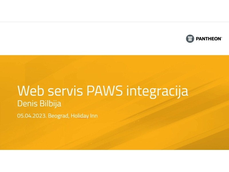 PAWS integracija